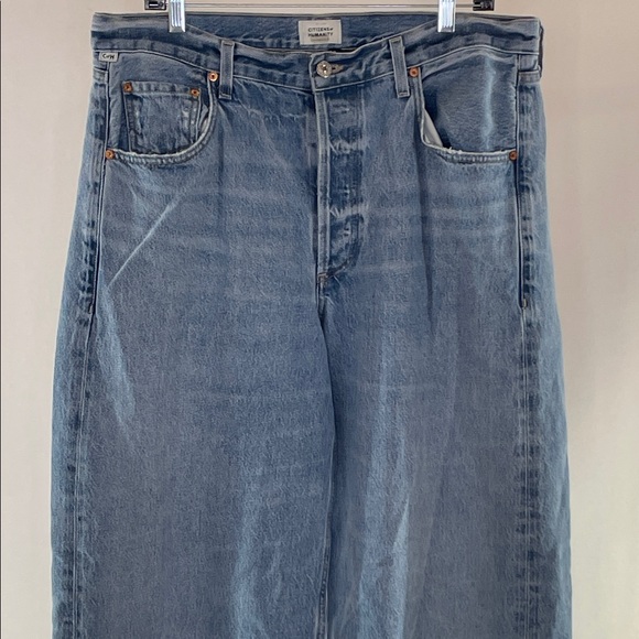 Citizens of Humanity Gaucho Vintage Jeans - Cropped Blue Denim, 31 - Picture 11 of 17